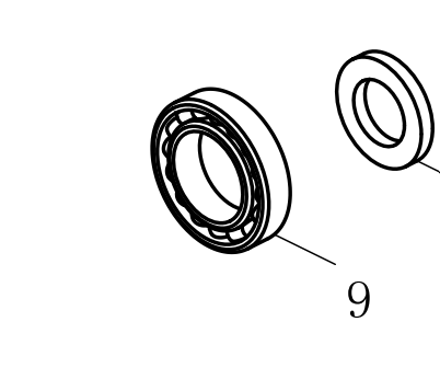 Підшипник 6008-2RS(180108) YTO ЮТО NLX1054