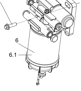 Паливний фільтр 4A3LRP-T4.330301 YTO ЮТО