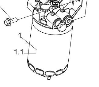Паливний фільтр 4M3R-T41.330101 YTO ЮТО