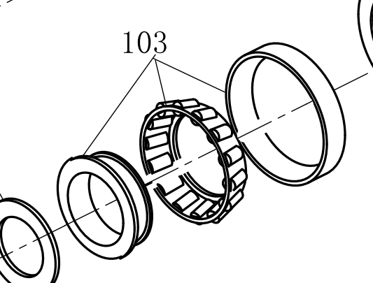 Підшипник 30309E(7309E) YTO ЮТО
