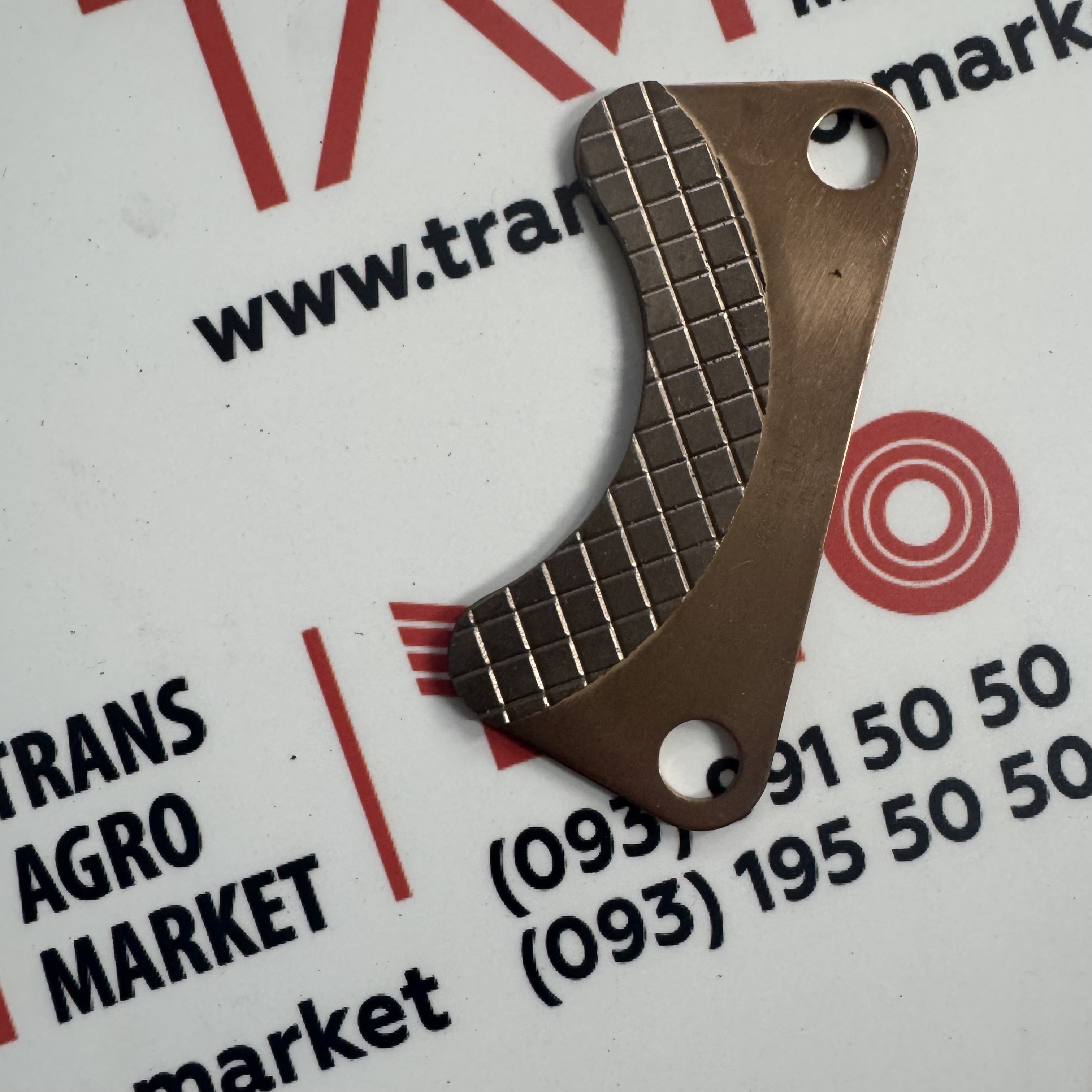 Колодка стоянкового гальма 1.65.503A/5118095 YTO ЮТО