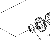 Шайба хвостовика 1.32.146/5119261 YTO ЮТО