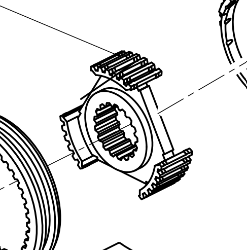 Фіксатор синхронізатора 1.28.108/5138221 YTO ЮТО