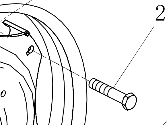 Болт обода колеса 1.49.541A/5131725 YTO ЮТО